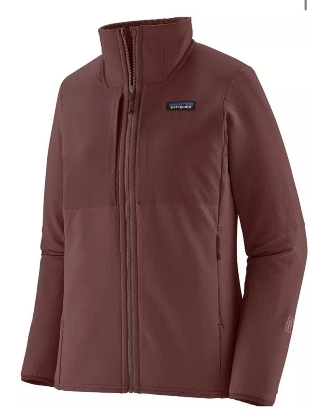 NWT Patagonia Women's R2 CrossStrata Jacket Size Medium M Dark Ruby $199 Fleece